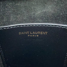 将图像加载到图库查看器中，SAINT LAURENT PARIS Mini Vertical Shoulder Bag Black735214 Leather
