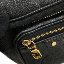 将图像加载到图库查看器中，LOUIS VUITTON Mini Bumbag NoirM46917 Monogram Empreinte Leather
