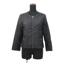Load image into Gallery viewer, CHANEL COCO Button Collarless Quilted Jacket Size 36 BlackP46944 Nylon 98% Polyethylene 2%

