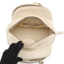 Load image into Gallery viewer, CHANEL Bubble Quilt ChainTravel Bag Ivory Leather
