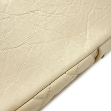 Load image into Gallery viewer, CHANEL Bubble Quilt ChainTravel Bag Ivory Leather
