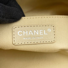 Load image into Gallery viewer, CHANEL Bubble Quilt ChainTravel Bag Ivory Leather
