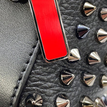 Load image into Gallery viewer, Christian Louboutin Explorer Funk Studded Backpack Black/Red3215038 Leather
