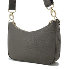 Load image into Gallery viewer, Christian Louboutin Rubira 2WAY Accessories Pouch CharcoalBrown1235471 Leather
