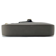 Load image into Gallery viewer, Christian Louboutin Rubira 2WAY Accessories Pouch CharcoalBrown1235471 Leather
