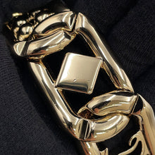 Load image into Gallery viewer, Christian Louboutin Rubira 2WAY Accessories Pouch CharcoalBrown1235471 Leather
