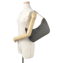 Load image into Gallery viewer, Christian Louboutin LOUBILA Chain Shoulder Bag CharcoalBrown1235097 Leather
