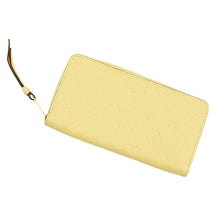 Load image into Gallery viewer, LOUIS VUITTON Zippy Wallet JauneM82043 Monogram Empreinte Leather
