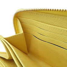 Load image into Gallery viewer, LOUIS VUITTON Zippy Wallet JauneM82043 Monogram Empreinte Leather
