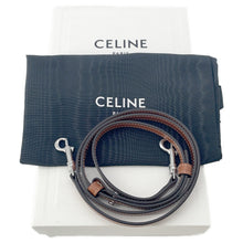 将图像加载到图库查看器中，CELINE HorizontalPouch Shoulder Bag Triomphe Tan10L272DM5 PVC Leather
