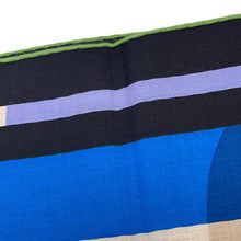 Load image into Gallery viewer, HERMES Giant Square Elaborate carriage VOITURES EN EQUILIBRE Fall/Winter 2023 Size 140 Black/Blue Cobalt/Natural Cashmere70% Silk30%
