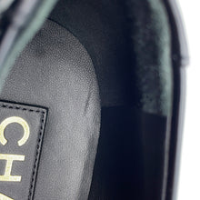 将图像加载到图库查看器中，CHANEL CC logo loafers BlackG45921 Calf Leather Rubber Size 37
