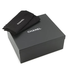 将图像加载到图库查看器中，CHANEL CC logo loafers BlackG45921 Calf Leather Rubber Size 37
