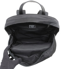 将图像加载到图库查看器中，PRADA Re-Nylon x Saffiano Leather Backpack Black2VZ104 Nylon Leather
