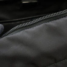 将图像加载到图库查看器中，PRADA Re-Nylon x Saffiano Leather Backpack Black2VZ104 Nylon Leather

