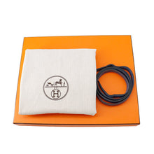 将图像加载到图库查看器中，HERMES Halzan Blue Agate Taurillon Clemence Size 31
