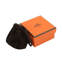 Load image into Gallery viewer, HERMES ScarfRing Jockey Rouge H/Black/White Perma brass
