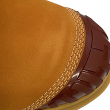 Load image into Gallery viewer, LOUIS VUITTON Timberland LV x Timberland Collaboration Mid Boots Beige/Brown Nubuck Leather Size 9.5
