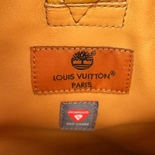 将图像加载到图库查看器中，LOUIS VUITTON Timberland LV x Timberland Collaboration Mid Boots Beige/Brown Nubuck Leather Size 9.5
