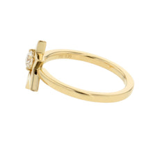 Load image into Gallery viewer, TASAKI Comet Plus Diamond Solo Ring Size Approximately No. 13 18K Yellow Gold
