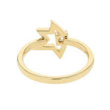 Load image into Gallery viewer, TASAKI Comet Plus Diamond Solo Ring Size Approximately No. 13 18K Yellow Gold

