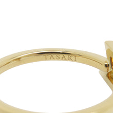 Load image into Gallery viewer, TASAKI Comet Plus Diamond Solo Ring Size Approximately No. 13 18K Yellow Gold

