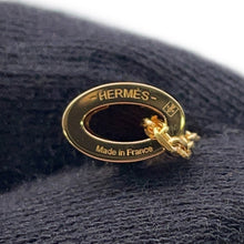 Load image into Gallery viewer, HERMES Pop Ash Necklace Black Gold Plated
