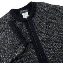 将图像加载到图库查看器中，CHANEL Knit coat Size 36 BlackP50484 Alpaca47% Cashmere35% Nylon16% Wool 2%
