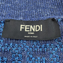 将图像加载到图库查看器中，FENDI cardigan Size Chronomat 44 BlueFZC433 Linen80% Cotton14% Silk4% Polyurethane2%
