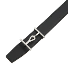 Load image into Gallery viewer, HERMES Jumbo Belt Reversible Belt Size 80 Black/Gold Box Calf Leather Togo Leather
