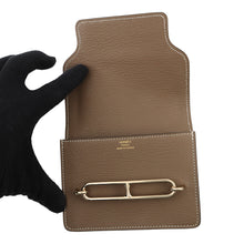 Load image into Gallery viewer, HERMES Roulis slim Etoupe Chevre Myzore Goatskin
