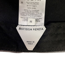 Load image into Gallery viewer, Bottega Veneta Jersey Print Nubuck Leather Cap Size M Gray739329 V2UT0 Leather
