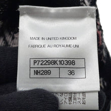 将图像加载到图库查看器中，CHANEL Logo sweateater Size 36 Black/MulticolorP72298 Cashmere99% Elastine1%
