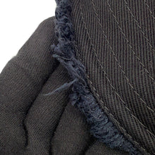 Load image into Gallery viewer, PRADA Triangle fringe bucket hat (2022) Size M Black1HC137 Cotton100%
