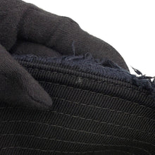 Load image into Gallery viewer, PRADA Triangle fringe bucket hat (2022) Size M Black1HC137 Cotton100%
