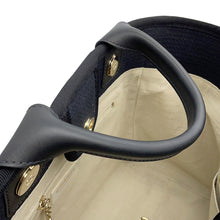 Load image into Gallery viewer, CHANEL Deauville Shopping 2-Way Tote Bag BlackAS3257 Mix Fiber Leather Size Small

