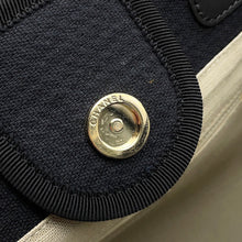 Load image into Gallery viewer, CHANEL Deauville Shopping 2-Way Tote Bag BlackAS3257 Mix Fiber Leather Size Small
