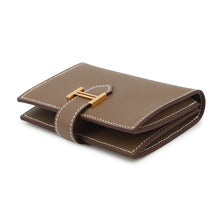Load image into Gallery viewer, HERMES Bearn Card Case Etoupe Veau Madame
