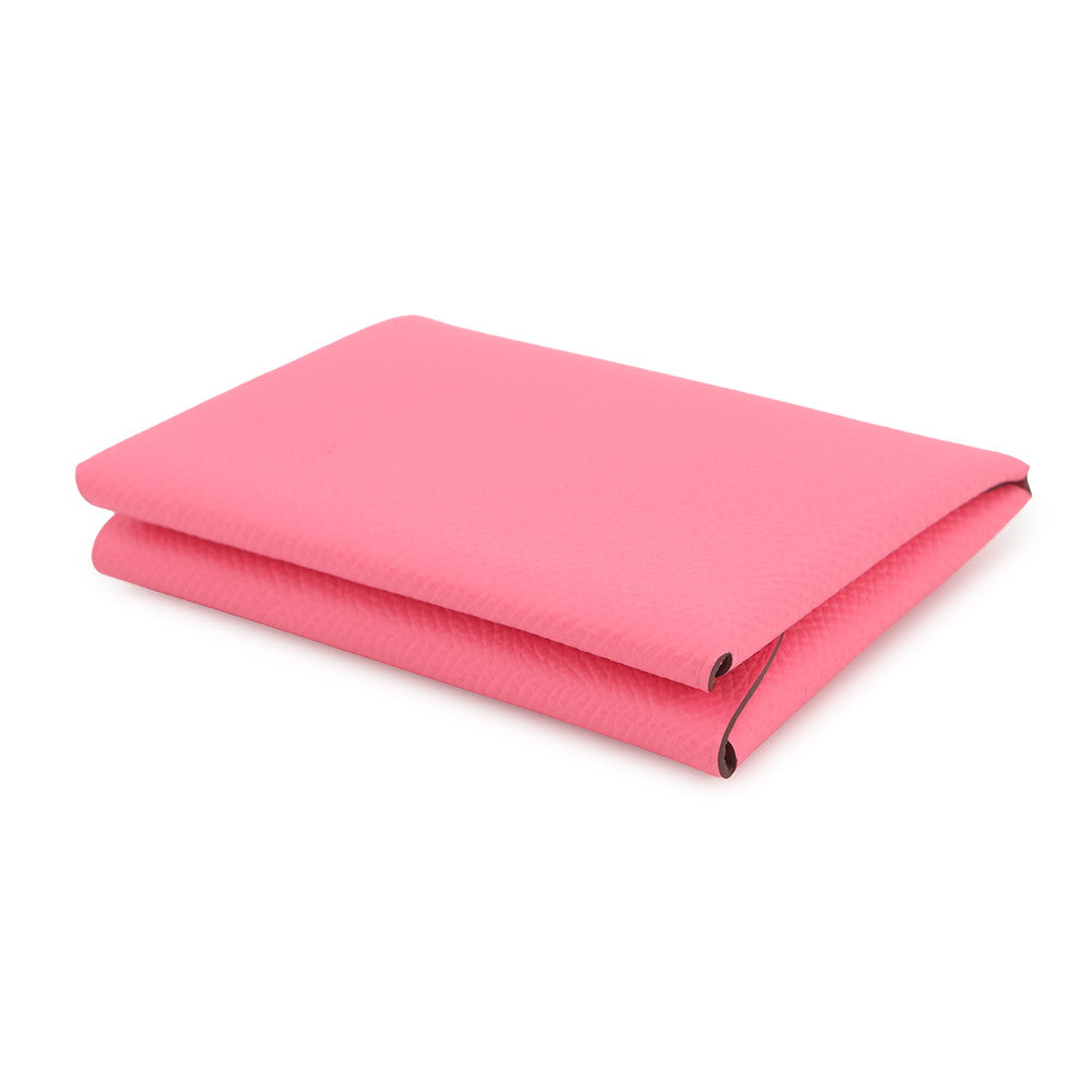HERMES Calvi duo Rose Azalee Epsom– GALLERY RARE Global Online Store