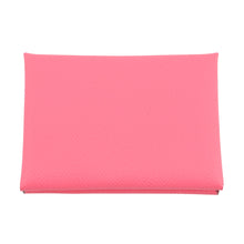 将图像加载到图库查看器中，HERMES Calvi duo Rose Azalee Epsom
