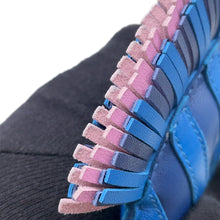 将图像加载到图库查看器中，HERMES Gee Gee Savannah Blue Saphir/Blue France/Mauve Sylvestre Lambskin
