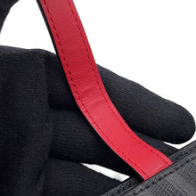 将图像加载到图库查看器中，FENDI Pocket Bag Charm Gray7AR759 PVC Leather
