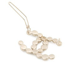 Load image into Gallery viewer, CHANEL CC Logo Hair Clip Champagne GoldAB6278 Metal
