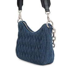 Load image into Gallery viewer, MIUMIU Matelasse 2-Way Bag Blue5BH211 Denim
