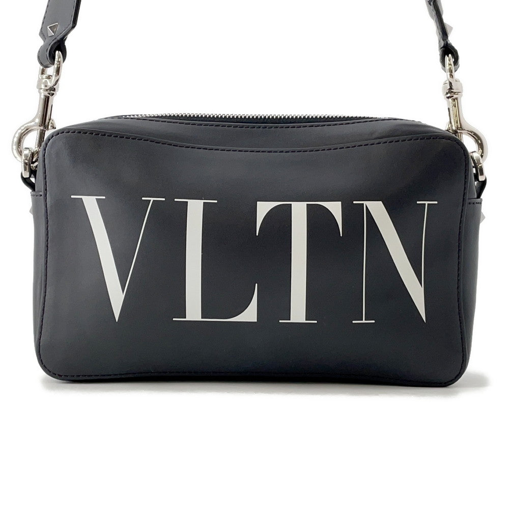 Valentino Garavani VLTNLogo Shoulder Bag Black4Y2B0704WJW Leather