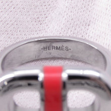 Load image into Gallery viewer, HERMES Mayon Ring Size T50/Approximately No. 12 Orange Field Metal Lacquer
