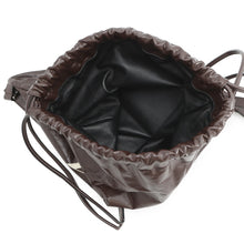 Load image into Gallery viewer, Valentino Garavani VLTN Logo Backpack Brown Leather

