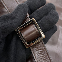 将图像加载到图库查看器中，Valentino Garavani VLTN Logo Backpack Brown Leather
