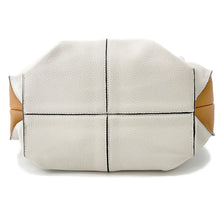 将图像加载到图库查看器中，LOEWE 2WAYBag Ivory/Brown321.12BT22 Leather
