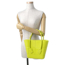 Load image into Gallery viewer, Bottega Veneta Arco Tote Light Green691194 Rubber
